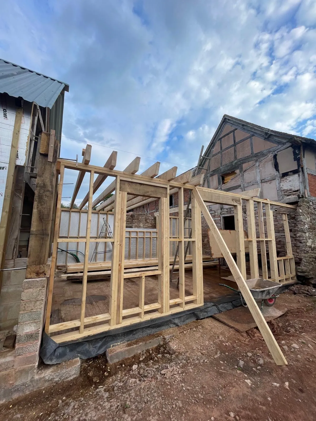 timber frame barn